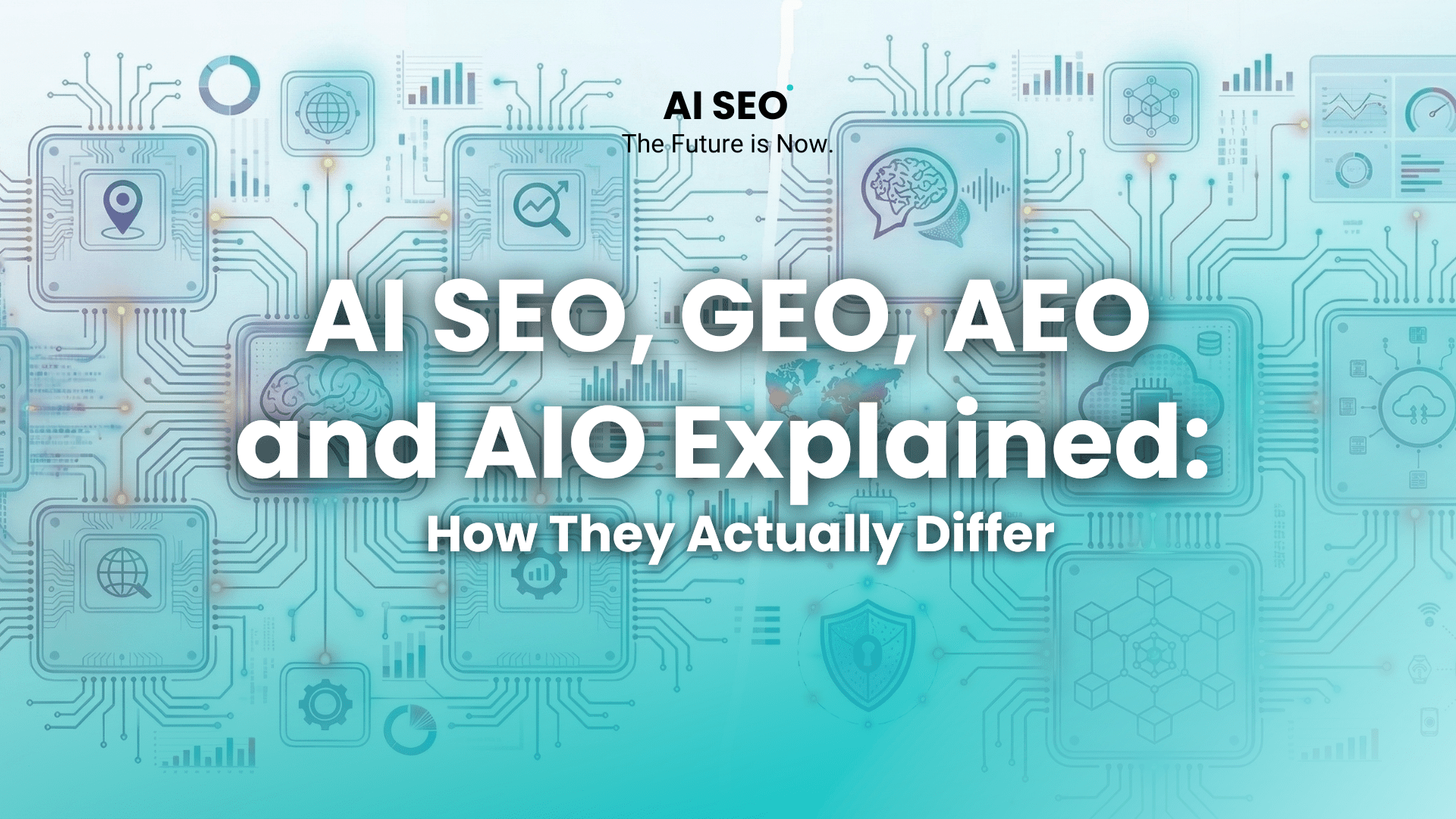AI SEO, GEO, AEO and AIO Explained: How They Actually Differ