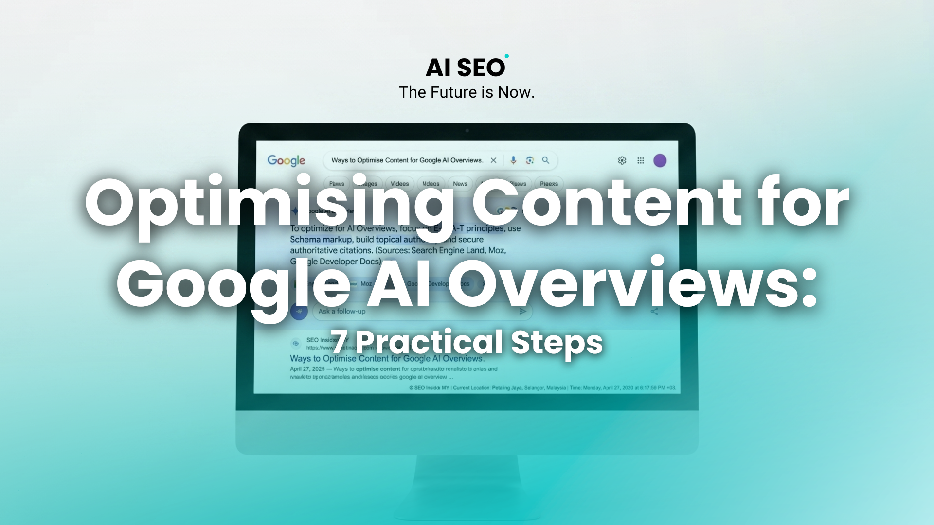 7 Ways to Optimise Content for Google AI Overviews