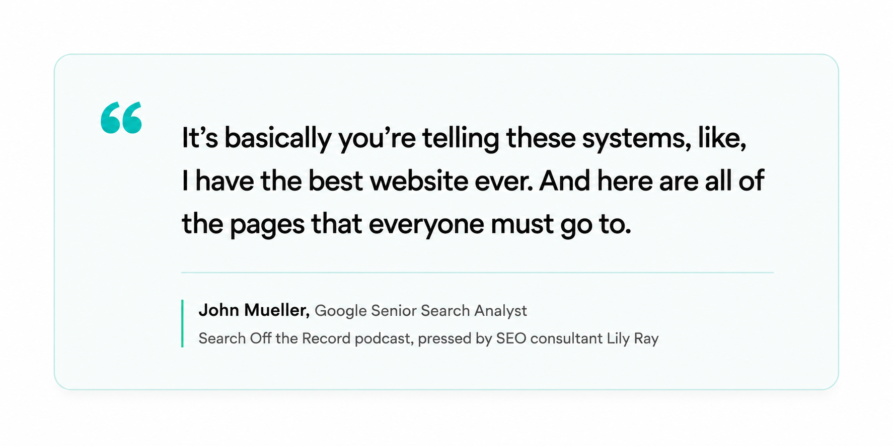 Quote by John Mueller, Google Senior Search Analyst, on llms.txt